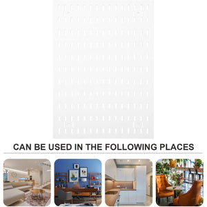 Wall-Mounted Pegboard Organizer with Hooks and Bins