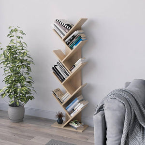 Arlo Tree-Style Bookshelf - 8-Tier Book Rack
