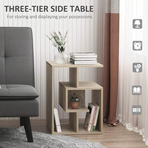 Vexa Side Table - Scandinavian Style Shelf Unit