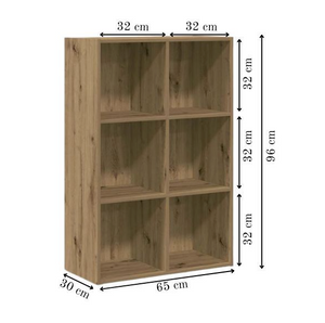 LoftCube Classic 6-Cube Storage Shelf