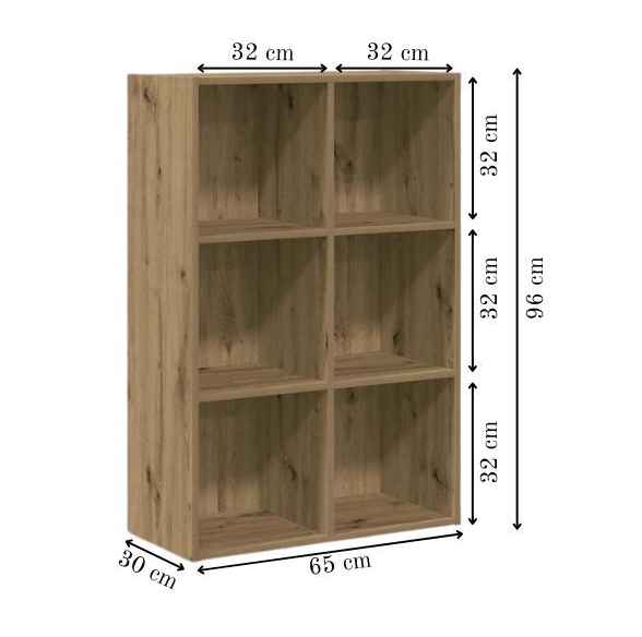 LoftCube Classic 6-Cube Storage Shelf