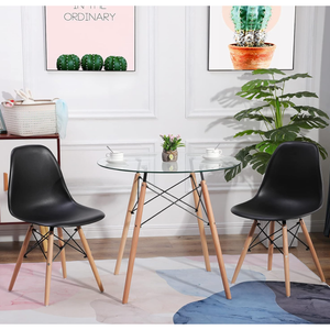 Round Glass Dining/Coffee Table