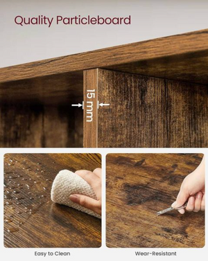 Modular 10-Cube Staircase Display Shelf