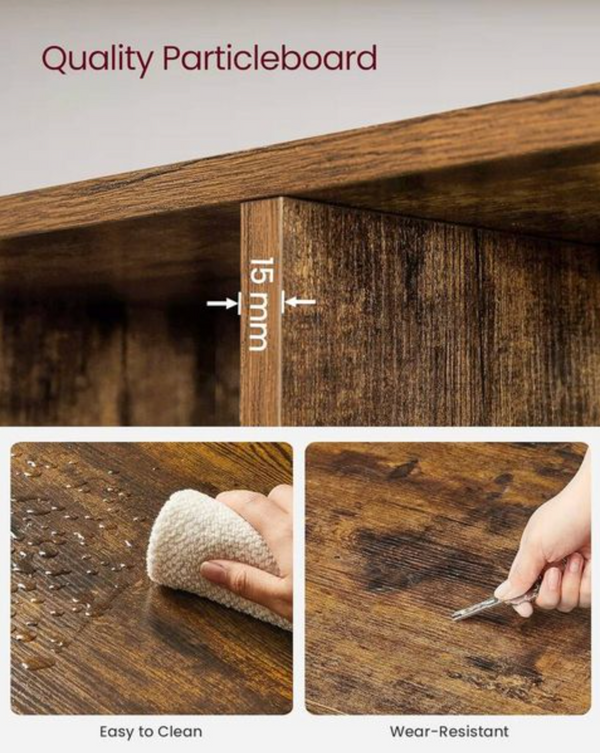 Modular 10-Cube Staircase Display Shelf