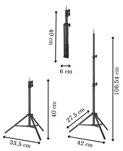Adjustable Tripod Stand