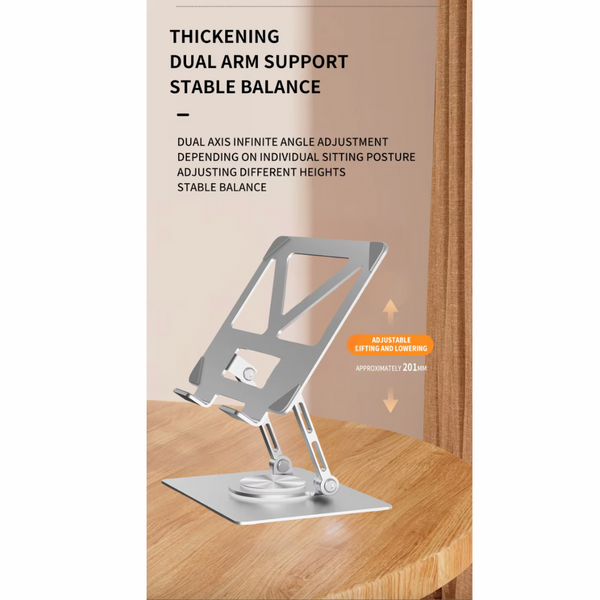 Premium 360° Rotating Laptop & Tablet Stand