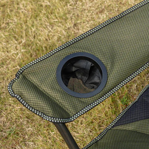 Extra-Large Foldable Camping Chair with Cooler