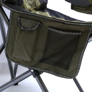 Extra-Large Foldable Camping Chair with Cooler