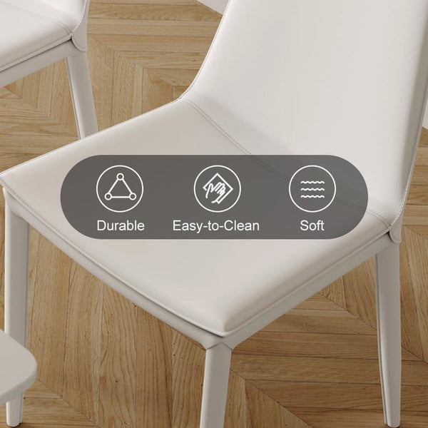 Modena Minimalist Dining Chair - Set of 2