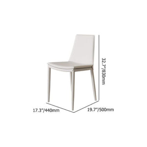 Modena Minimalist Dining Chair - Set of 2