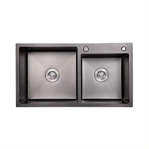 Modern Double Bowl Stainless Steel Kitchen Sink