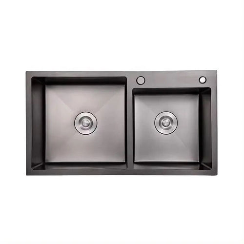 Modern Double Bowl Stainless Steel Kitchen Sink
