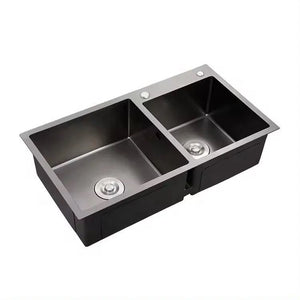 Modern Double Bowl Stainless Steel Kitchen Sink