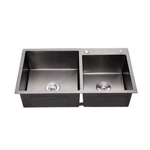 Modern Double Bowl Stainless Steel Kitchen Sink