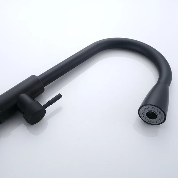Eclipse Pull-Out Kitchen Faucet - Matte Black