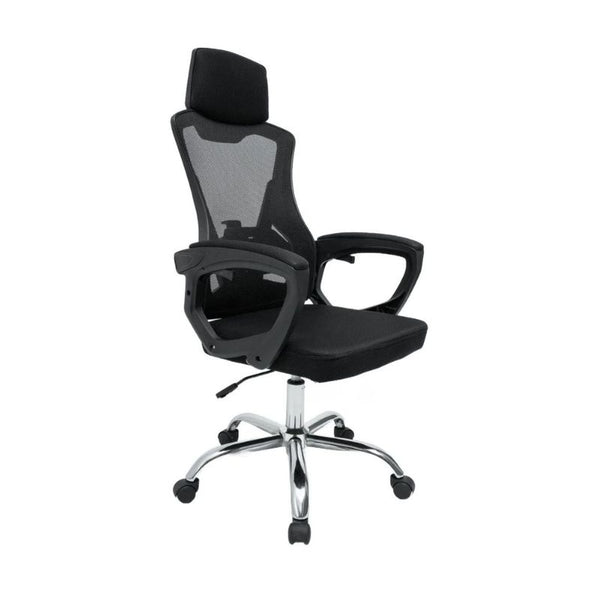 Ergonomic Gaming Chair with Adjustable Height and Reclining Back