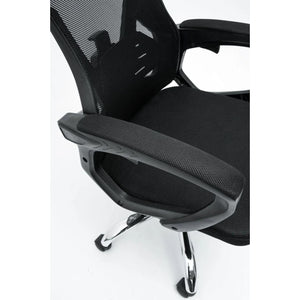 Ergonomic Gaming Chair with Adjustable Height and Reclining Back