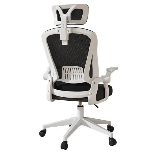 Ergonomic Office Chair with Adjustable Headrest and Lumbar Support