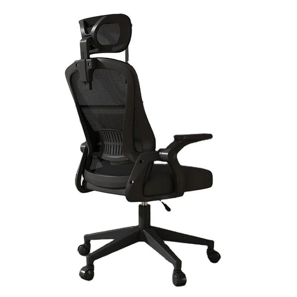 Ergonomic Office Chair with Adjustable Headrest and Lumbar Support