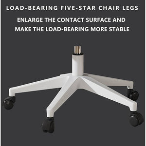 Ergonomic Office Chair with Adjustable Headrest and Lumbar Support