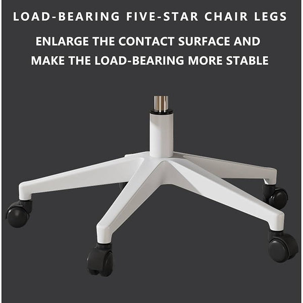 Ergonomic Office Chair with Adjustable Headrest and Lumbar Support