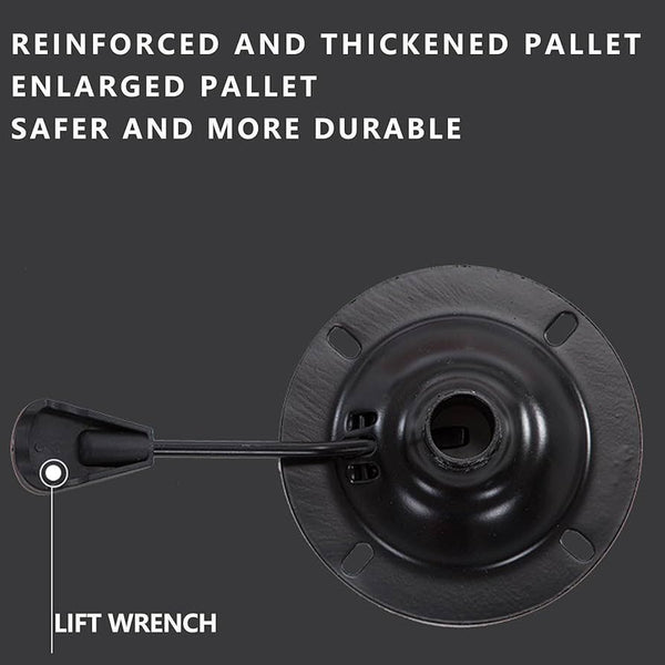 Ergonomic Office Chair with Adjustable Headrest and Lumbar Support