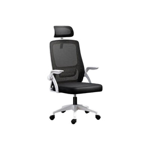 Ergonomic Office Chair with Adjustable Headrest and Lumbar Support