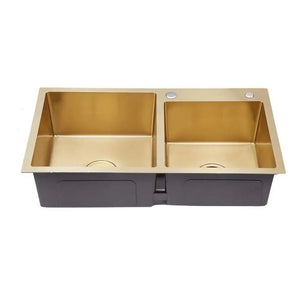 Modern Double Bowl Stainless Steel Kitchen Sink