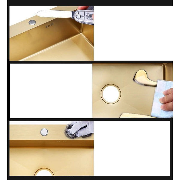 Modern Double Bowl Stainless Steel Kitchen Sink