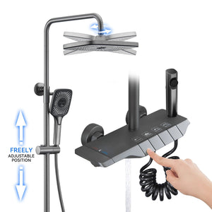 Modern Multifunctional Shower System - Rain & Waterfall