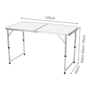 Adjustable Camping Table – 120cm