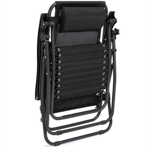 Adjustable Recliner/Lounger Zero Gravity Chairs - Set of 2