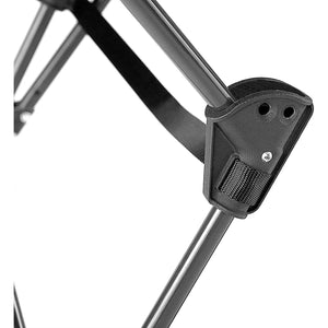 Reclining Camping Chair with Canopy and Footrest