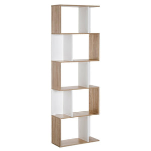 Geometric 5-Tier Display Shelf