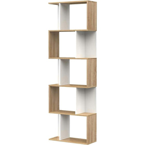 Geometric 5-Tier Display Shelf
