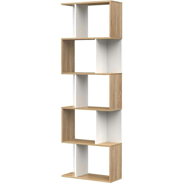 Geometric 5-Tier Display Shelf