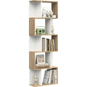 Geometric 5-Tier Display Shelf