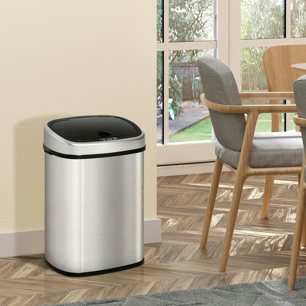 58L Touchless Sensor Bin – Stainless Steel