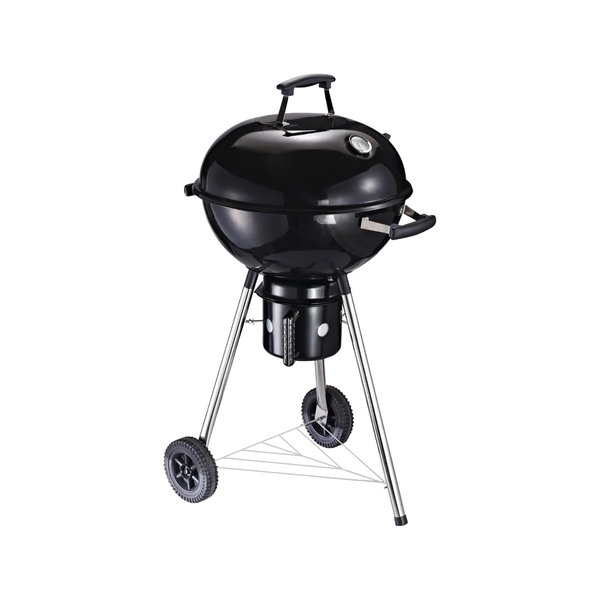 48cm Charcoal Kettle Braai Grill with Thermometer