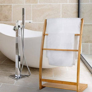 Lumo Bamboo Towel Rack