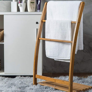Lumo Bamboo Towel Rack