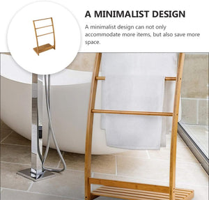Lumo Bamboo Towel Rack