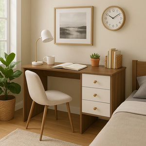 Student Desk with 3 Drawers