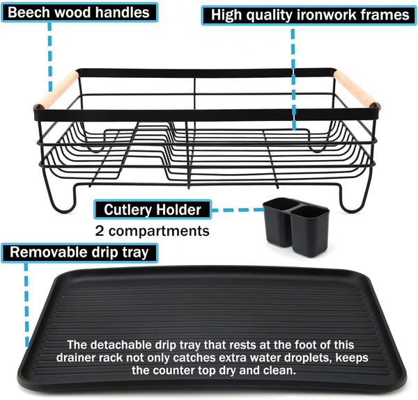 Onyx Arc Dish Drying Rack