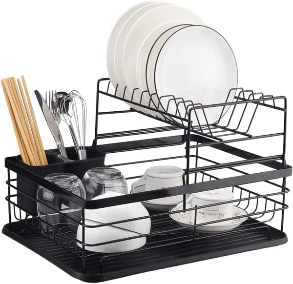 SlateStack 2-Tier Dish Rack