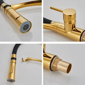 Single Bowl Kitchen Mixer/Tap – Retractable Pull-Out