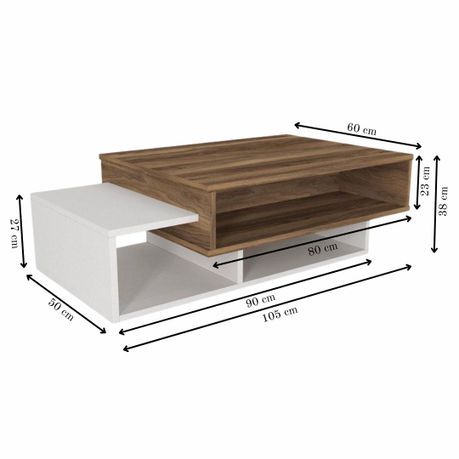Hudson Two-Tone Coffee Table