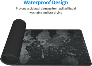 Atlas World Map Mouse Pad