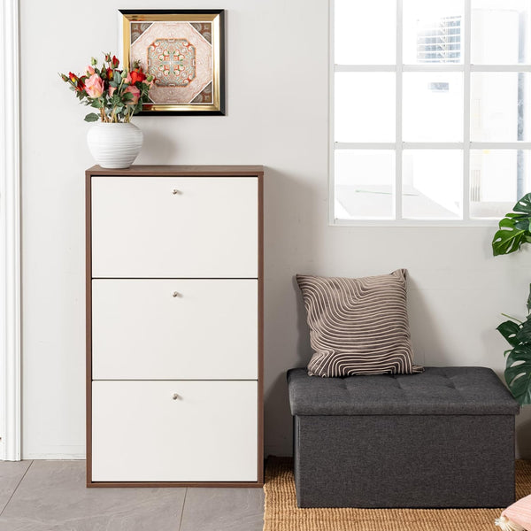 Foldable Tufted Ottoman Storage Box Set (Set of 3)