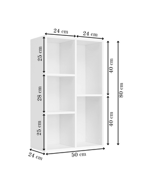 LoftCube 5-Compartment Storage Shelf